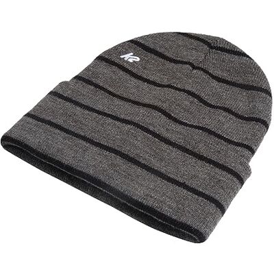 K2 Snow Unisex beanie-muts Stripe Beanie, zwart, 20H1102, zwart, Eén maat K2 Snow Unisex beanie-muts Stripe Beanie, zwart, 20H1102, zwart, Eén maat