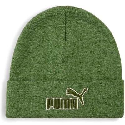 PUMA muts ESS Elevated Heather Mid Crown Beanie Earthy Green Heather groen PUMA muts ESS Elevated Heather Mid Crown Beanie Earthy Green Heather groen