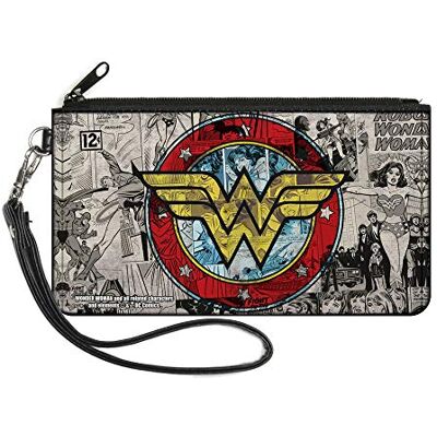 Buckle-Down Dames portemonnee Wonder Woman Small, Multicolor, 6,5 cm x 3,5 cm, Multi kleuren Buckle-Down Dames portemonnee Wonder Woman Small, Multicolor, 6,5 cm x 3,5 cm, Multi kleuren