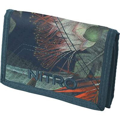 NITRO Uniseks, Portefeuille, Portemonnee Portemonnee, tropisch, 10x14x1 NITRO Uniseks, Portefeuille, Portemonnee Portemonnee, tropisch, 10x14x1