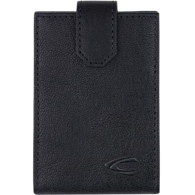 camel active Leren kaarthoes Discover Card Wallet Black zwart camel active Leren kaarthoes Discover Card Wallet Black zwart