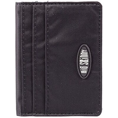 Big Skinny New Yorker ID Slim portemonnee, geschikt voor maximaal 24 kaarten, zwart Big Skinny New Yorker ID Slim portemonnee, geschikt voor maximaal 24 kaarten, zwart