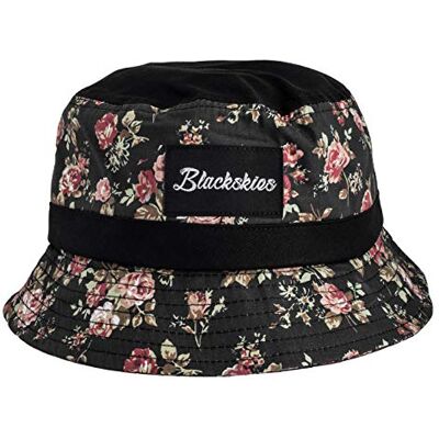Blackskies ® Black Beauty Bucket Hat Unisex Strandhoed met Bloemen – Zwart met Rozen, Streetwear Outdoor Zomer Casual Blackskies ® Black Beauty Bucket Hat Unisex Strandhoed met Bloemen – Zwart met Rozen, Streetwear Outdoor Zomer Casual