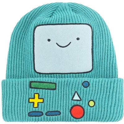 Concept One Adventure Time Beanie Hoed, Finn Cosplay Winter Gebreide Cap, Blauwgroen, one size Concept One Adventure Time Beanie Hoed, Finn Cosplay Winter Gebreide Cap, Blauwgroen, one size