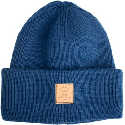 UEFA Dames Champions League Beanie Hat UWCL, officieel gelicentieerde merchandise, warm, voor mannen en vrouwen, wintermuts, geweldig voetbalcadeau-idee, blauw UEFA Dames Champions League Beanie Hat UWCL, officieel gelicentieerde merchandise, warm, voor mannen en vrouwen, wintermuts, geweldig voetbalcadeau-idee, blauw