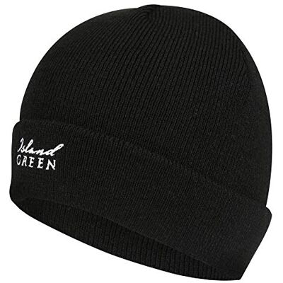 Island Green Golf IGHAT2025 Mens Womens Unisex Gevoerde Winter Warm Golf Beanie Hoed Island Green Golf IGHAT2025 Mens Womens Unisex Gevoerde Winter Warm Golf Beanie Hoed