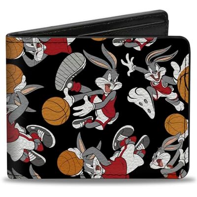 Buckle-Down Heren Bifold Portemonnee Bugs Bunny Bi-Fold, Veelkleurig, 4 "x 3.5", Multi kleuren Buckle-Down Heren Bifold Portemonnee Bugs Bunny Bi-Fold, Veelkleurig, 4 "x 3.5", Multi kleuren