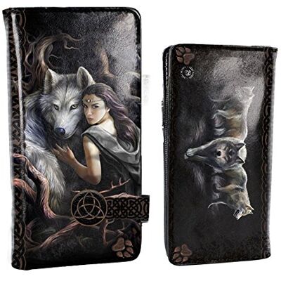 Nemesis Now B3929K8 Soul Bond Anne Stokes Reliëf Portemonnee 19cm Zwart, PU, 18.5cm Nemesis Now B3929K8 Soul Bond Anne Stokes Reliëf Portemonnee 19cm Zwart, PU, 18.5cm