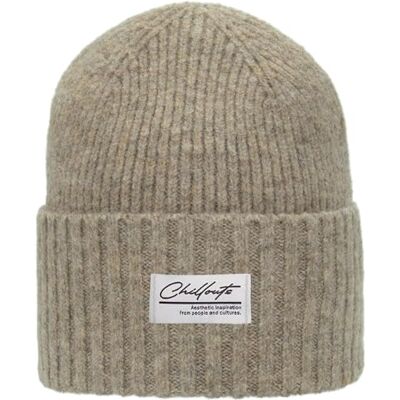 CHILLOUTS Agneta Hat Beanie beige OneSize recycled material CHILLOUTS Agneta Hat Beanie beige OneSize recycled material