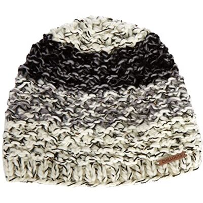 CHILLOUTS Nikola Hat Beanie-muts, voor dames, wit/zwart, eenheidsmaat CHILLOUTS Nikola Hat Beanie-muts, voor dames, wit/zwart, eenheidsmaat