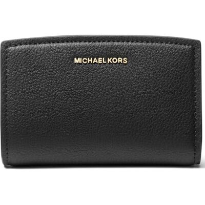 Michael Kors MD ZA Wallet, portemonnee voor volwassenen, zwart, eenheidsmaat, Zwart, Eén maat Michael Kors MD ZA Wallet, portemonnee voor volwassenen, zwart, eenheidsmaat, Zwart, Eén maat