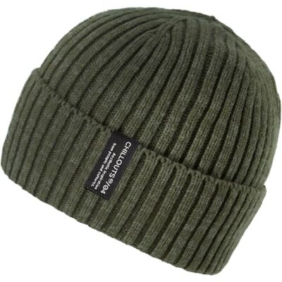 CHILLOUTS Juri Hat Beanie khaki OneSize - CHILLOUTS Juri Hat Beanie khaki OneSize -