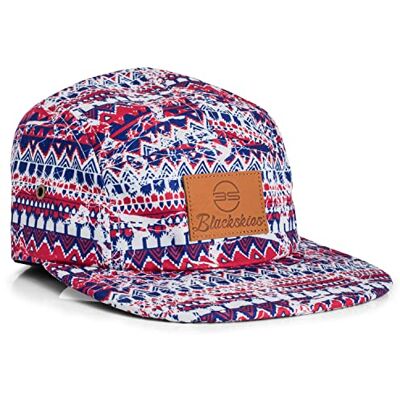 Blackskies ® Quetzalcoatl 5-Panel Cap Heren Dames Baseballpet Hoed Bloemen Suède Azteeks Native Unisex Basecap Streetwear Outdoor Zomer Casual Blackskies ® Quetzalcoatl 5-Panel Cap Heren Dames Baseballpet Hoed Bloemen Suède Azteeks Native Unisex Basecap Streetwear Outdoor Zomer Casual