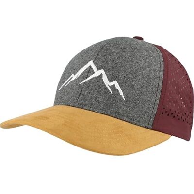 Eisley Monte uniseks-volwassene Cap met UPF50+, ademend en sneldrogend, klittenbandsluiting Eisley Monte uniseks-volwassene Cap met UPF50+, ademend en sneldrogend, klittenbandsluiting