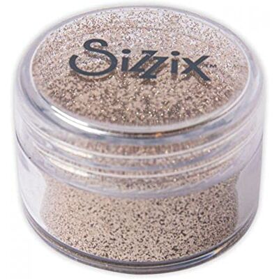Sizzix Roze Goud Glitter - 665458 - Biologisch afbreekbaar, 12g - Voor knutselen Sizzix Roze Goud Glitter - 665458 - Biologisch afbreekbaar, 12g - Voor knutselen