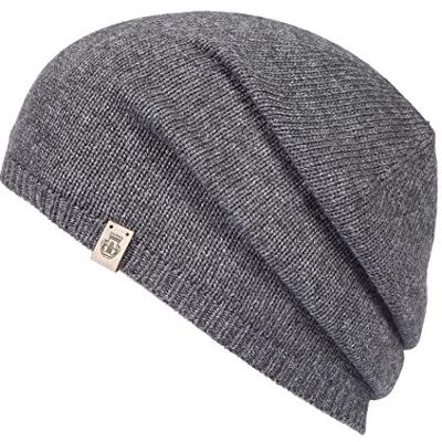 Roeckl Essentials Basic Beanie muts, sjaal en handschoenen set, grijs (antraciet 090), One size Roeckl Essentials Basic Beanie muts, sjaal en handschoenen set, grijs (antraciet 090), One size