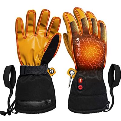 Exclusky Verwarmde handschoen voor dames, verwarmde handschoenen voor heren. USB-motorfietshandschoen. De batterijwarmer wordt geleverd met een 7,4 V 5000 mAh batterij, geschikt voor winter, skiën Exclusky Verwarmde handschoen voor dames, verwarmde handschoenen voor heren. USB-motorfietshandschoen. De batterijwarmer wordt geleverd met een 7,4 V 5000 mAh batterij, geschikt voor winter, skiën