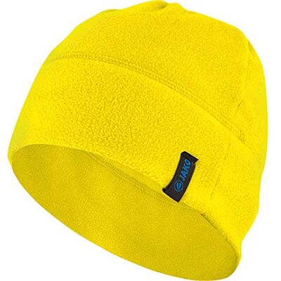 JAKO Fleecemuts, Uniseks-Volwassene, Citroen, L-XL JAKO Fleecemuts, Uniseks-Volwassene, Citroen, L-XL