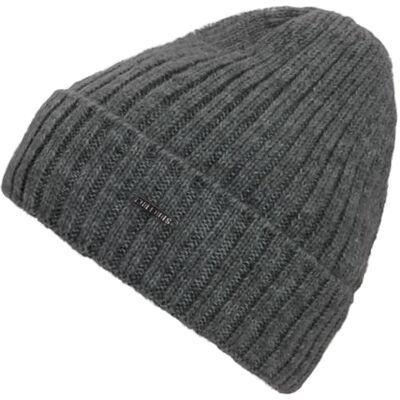 CHILLOUTS Tuva Hat Beanie dark grey OneSize Made in Europe CHILLOUTS Tuva Hat Beanie dark grey OneSize Made in Europe
