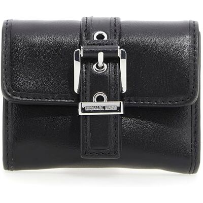 Michael Kors SM Trifold Wallet, dameshandtas, uniek, Zwart, Eén maat Michael Kors SM Trifold Wallet, dameshandtas, uniek, Zwart, Eén maat