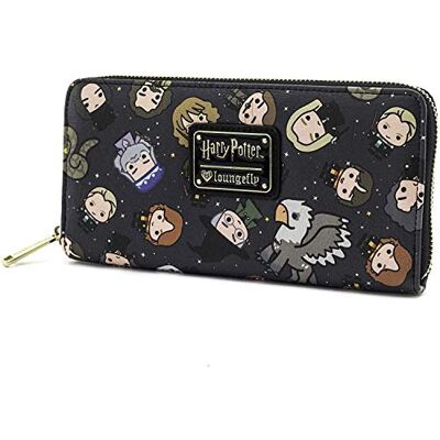 Loungefly Harry Potter Chibi Karakter Zip Around Portemonnee Loungefly Harry Potter Chibi Karakter Zip Around Portemonnee