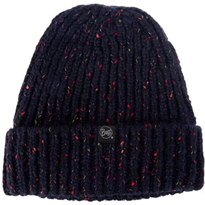 Buff Kim Gris Gebreide muts en fleece voor kinderen, dames, zwart, eenheidsmaat Buff Kim Gris Gebreide muts en fleece voor kinderen, dames, zwart, eenheidsmaat