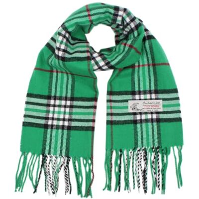 Promise Plaid Cashmere Feel Klassieke Zachte Luxe Winter Sjaal Voor Mannen Vrouwen Groen One Size Promise Plaid Cashmere Feel Klassieke Zachte Luxe Winter Sjaal Voor Mannen Vrouwen Groen One Size