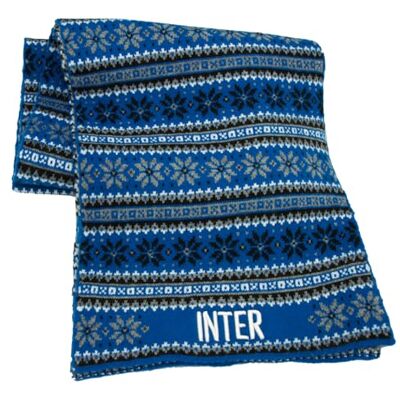 Inter sjaal jacquard 153485, Zwart, One size Inter sjaal jacquard 153485, Zwart, One size
