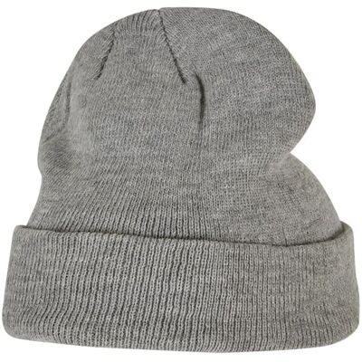 Build Your Brand Uniseks muts Heavy Knit Beanie, mannen en vrouwen gebreide muts verkrijgbaar in vele kleuren, één maat, Heather Grey, Eén maat Build Your Brand Uniseks muts Heavy Knit Beanie, mannen en vrouwen gebreide muts verkrijgbaar in vele kleuren, één maat, Heather Grey, Eén maat