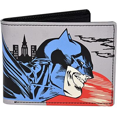 Concept One DC Comics Batman Bifold portemonnee in decoratieve tinnen etui, multi Concept One DC Comics Batman Bifold portemonnee in decoratieve tinnen etui, multi