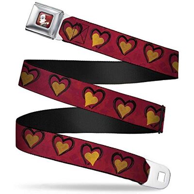 Buckle-Down Buckle Down riem voor jongens, Meerkleurig, 4 cm breed 61/97 cm lengte Buckle-Down Buckle Down riem voor jongens, Meerkleurig, 4 cm breed 61/97 cm lengte