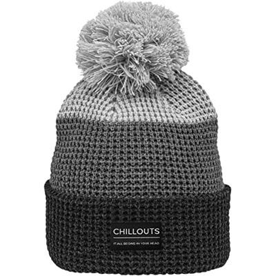 CHILLOUTS Wanda Pomponmuts Dames wintermuts omslagmuts muts met omslag voor Herfst/Winter CHILLOUTS Wanda Pomponmuts Dames wintermuts omslagmuts muts met omslag voor Herfst/Winter
