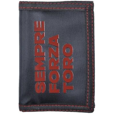 TORINO FC 261837 Torino, reisaccessoires, unisex volwassenen, portemonnee met klittenbandsluiting, 22 cm, lengte open, Zwart, PORTAFOGLIO A STRAPPO 22CM LUNGHEZZA APERTO TORINO FC 261837 Torino, reisaccessoires, unisex volwassenen, portemonnee met klittenbandsluiting, 22 cm, lengte open, Zwart, PORTAFOGLIO A STRAPPO 22CM LUNGHEZZA APERTO