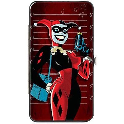 Buckle-Down Buckle Down Portemonnee scharnier portemonnee Harley Quinn Dames Buckle-Down Buckle Down Portemonnee scharnier portemonnee Harley Quinn Dames