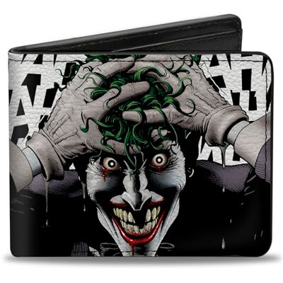 Buckle-Down Herenportemonnee, joker, 10,2 x 8,9 cm, joker Buckle-Down Herenportemonnee, joker, 10,2 x 8,9 cm, joker