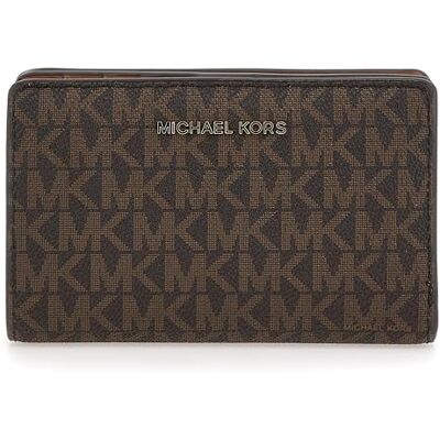 Michael Kors MD Snap ZA Wallet, dameshandtas, brn/Acorn, Eén maat Michael Kors MD Snap ZA Wallet, dameshandtas, brn/Acorn, Eén maat