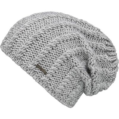 CHILLOUTS Anouk Hat Beanie-muts, uniseks, lichtgrijs, Eén maat CHILLOUTS Anouk Hat Beanie-muts, uniseks, lichtgrijs, Eén maat