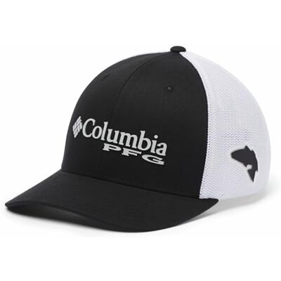 Columbia Unisex Pfg Mesh PFG Mesh Ball Cap Zwart, Large/X-Large Columbia Unisex Pfg Mesh PFG Mesh Ball Cap Zwart, Large/X-Large