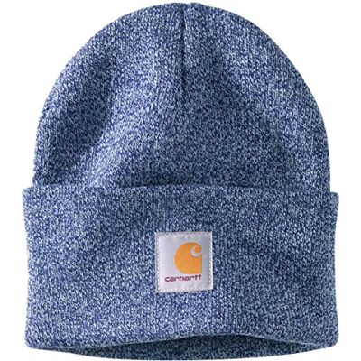 Carhartt Workwear Beanie muts Watch Hat, werkmuts, kleur: Scout Blue, Scout Blue, One size Carhartt Workwear Beanie muts Watch Hat, werkmuts, kleur: Scout Blue, Scout Blue, One size