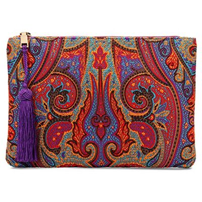 Otto Angelino Designer Dames Clutch Clutch Bag Small Creditcardhouder met Munt Ultra-Slanke, Lichtgewicht Tas Otto Angelino Designer Dames Clutch Clutch Bag Small Creditcardhouder met Munt Ultra-Slanke, Lichtgewicht Tas