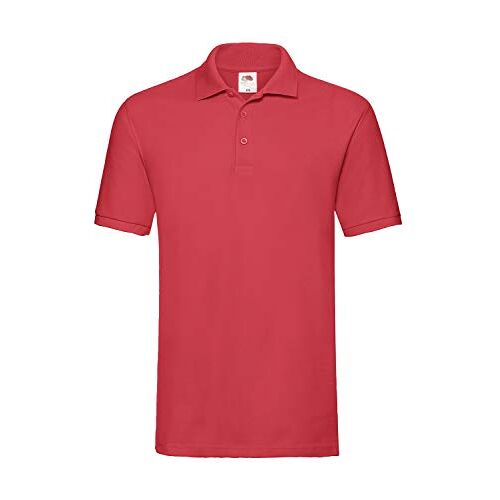 Fruit of the Loom Fruit van het weefgetouw polo shirt met lange mouwen S, M, L, XL, XXL, verschillende kleuren