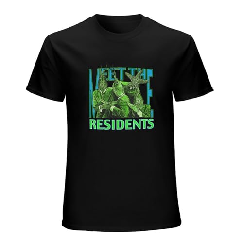 Glove Spa Men's The Residents Meet The Residents Print T shirt Black M