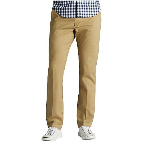 Lee Heren Performance Series Extreme Comfort Slim Pantperformance Casual Broek, Taupe, 36W / 32L