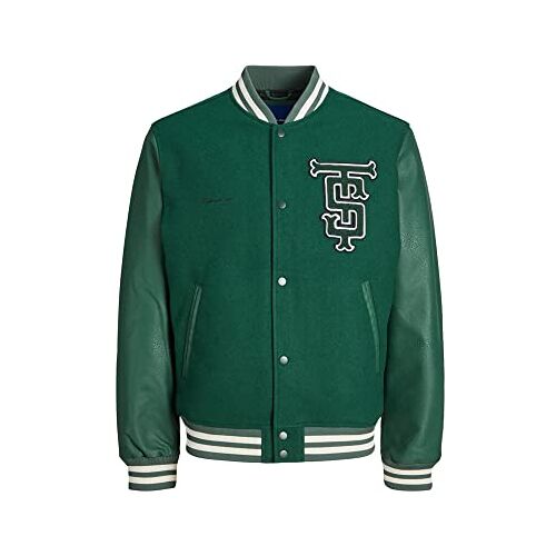 JACK & JONES heren Jorcollege bomberjack Sn bomberjack, Wandelen groen, XXL