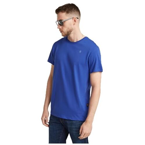 G-Star Raw Base-S T-shirt, blauw (Radar Blue D16411-336-1474), XXL