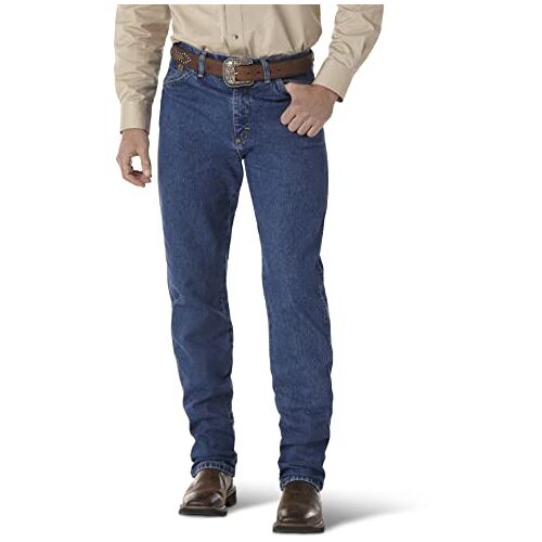 Wrangler George Strait Cowboy Cut Original Fit Jeangeorge Strait Jeans George Strait Original 39 George Strait Cowboy Cut Original Fit Jeans heren, Denim (Heavyweight Stone Denim), 38W / 30L