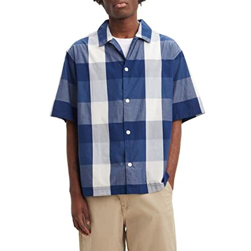 Levi's Men's Blues Ss Slouchy Shirt, XL, blues, XL