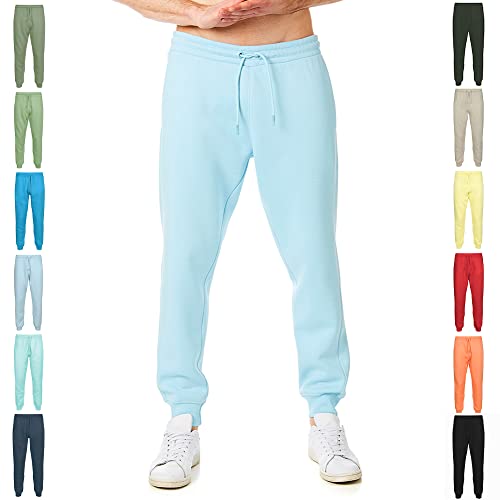 RIPT Performance RIPT Essentials RCPNT764 Joggingbroek voor heren, zachte touch loungewear joggingbroek joggingbroek joggingbroek, Aquamarijn, L