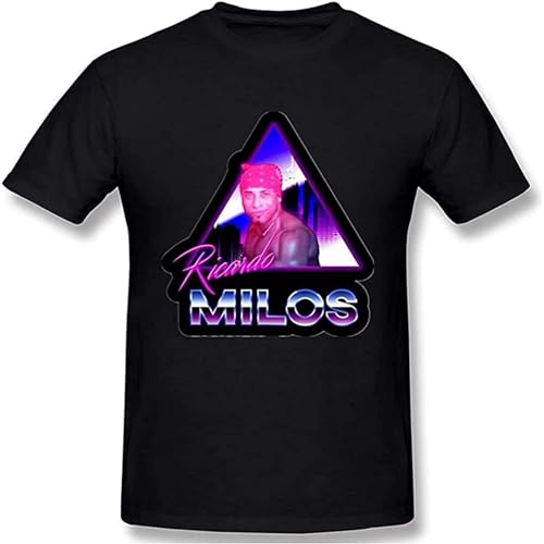 CUTLERY SUIT Men's Man's Ricardo Milos Avantgarde New Soft T-Shirt Black M