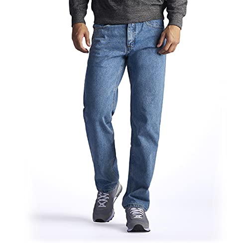 Lee Regular-fit jeans met rechte pijpen voor heren, Lichtsteen., 38W / 32L